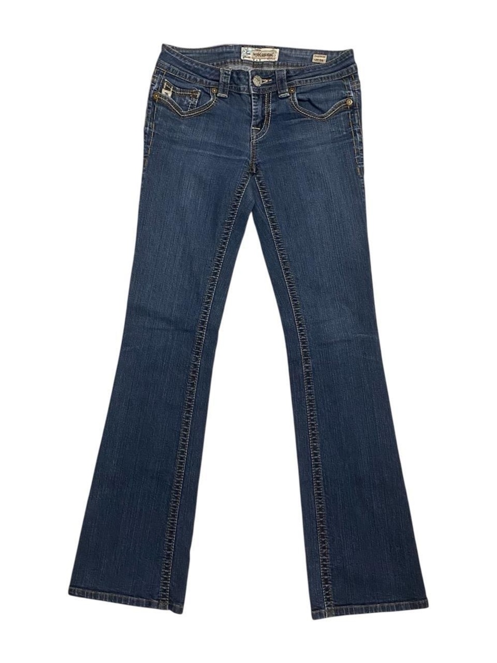 Mek Denim Low Rise Darwin Bootcut Jeans